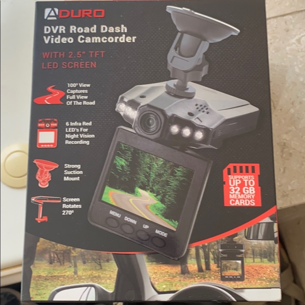 DVR road dash video recorder